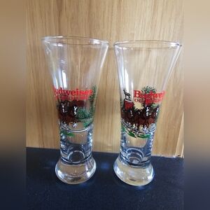 Budweiser Pilsner Glasses